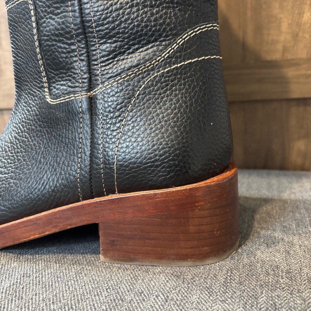 Free People Size11 Blaze Pull On Boots Black - Picture 5 of 16